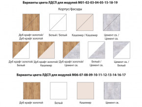 Детская Осло Дуб крафт золотой-Кашемир ручка торцевая в Кургане - kurgan.magazinmebel.ru | фото - изображение 2